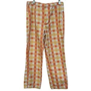 Free People Checkered Pants